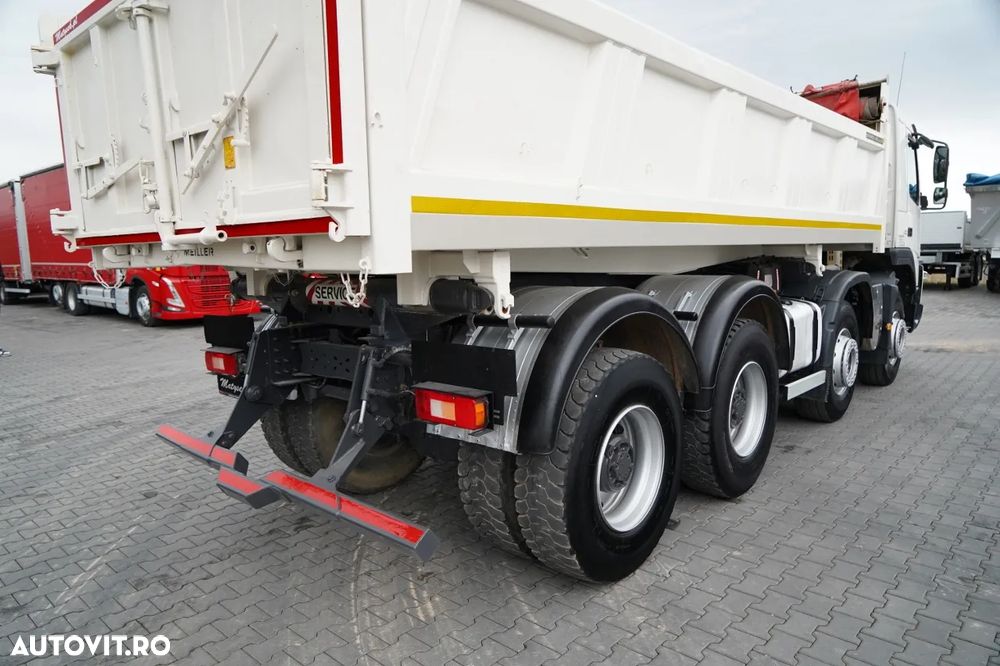 Volvo FMX 420 / 8X4 / BASCULATOR CU 2 LATE / HYDRODOLTA / HYDRODOLTAPA / BODRMATIC / MEILLER KIPPER / I-SHIFT / EURO 5 - 22