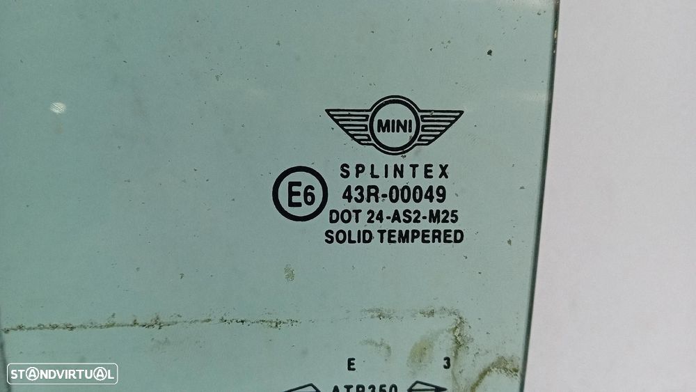 Vidro porta frente esquerda MINI Mini (R50, R53) - 2