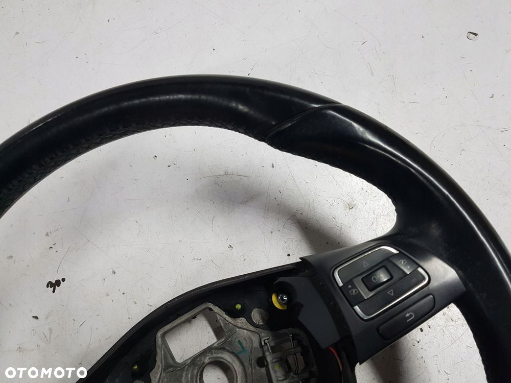 VW PASSAT B7 10-14r PASSAT CC GOLF VI KIEROWNICA SKÓRZANA 3C8419091BE - 4