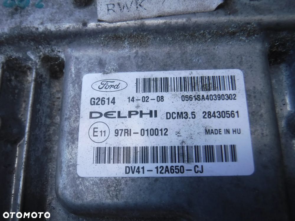 Ford Kuga Mk2 2.0 TDCI sterownik komputer silnika DV41-12A650-CJ - 2