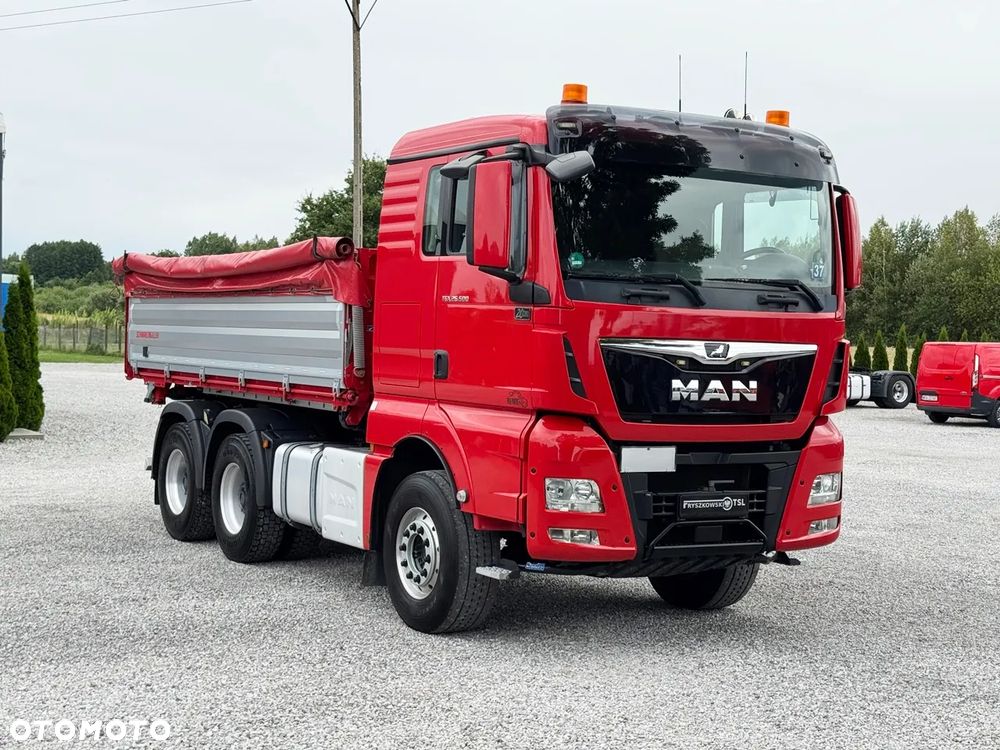 MAN TGX 26.500 / 6X4 / SCHWARZMULLER 3-STRONNY / Z NIEMIEC - 6