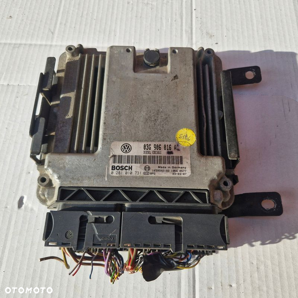 KOMPUTER 0281010731 03G906016A VW TOURAN