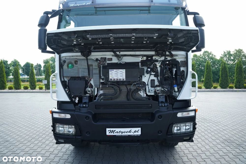 Iveco TRAKKER 410 / 6X4 / 2 STR. WYWROTKA + HDS ATLAS 125.2 / HYDROBURTA / ROTATOR / MANUAL / EURO 5 EEV / - 36