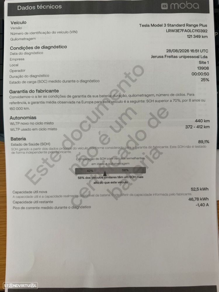 Tesla Model 3 Standard Range Plus RWD - 32