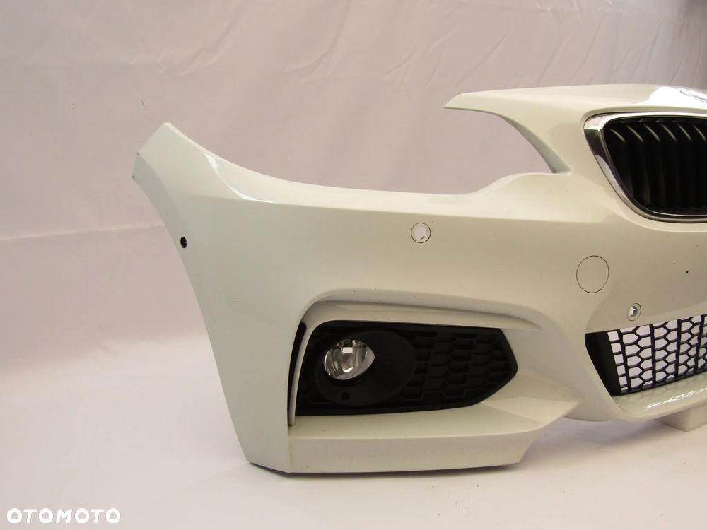 Zderzak przedni BMW 2 F22 / F23 M Pakiet 14 - 19 Pdc-6 Lakier Alpin Weiss 300 - 15