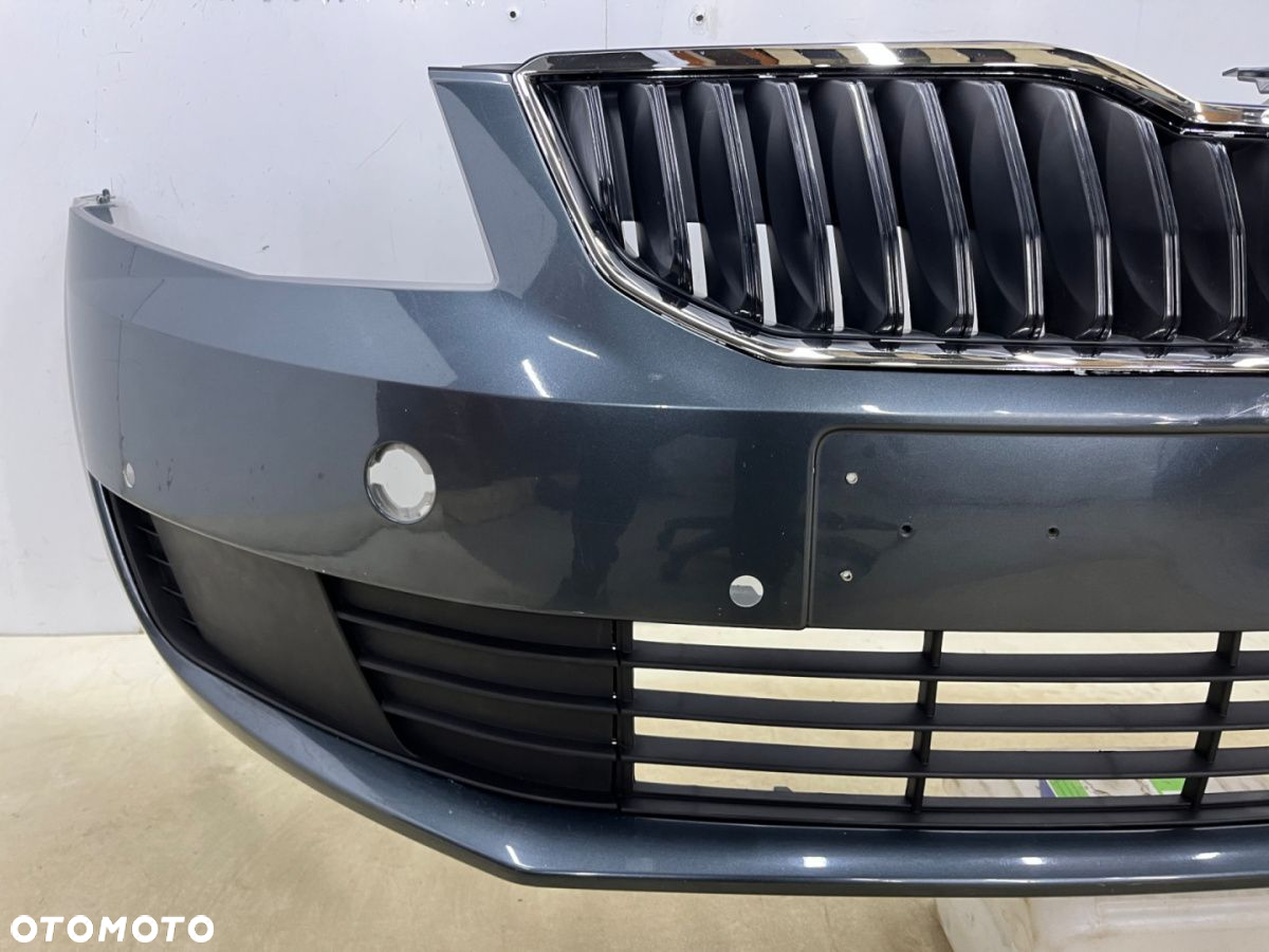 Zderzak przedni Skoda Octavia 3 III 12-16r. Przedlift przód 4XPDC 5E0807221 - 5