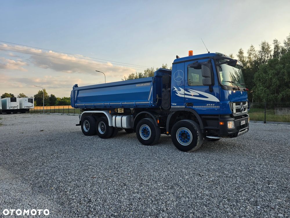 Mercedes-Benz Actros 4144/8x4/Burt Matic/Resor/kipper 3 stronny - 27