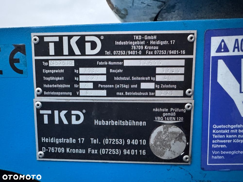 Genie TKD Z4525 JDE - 7