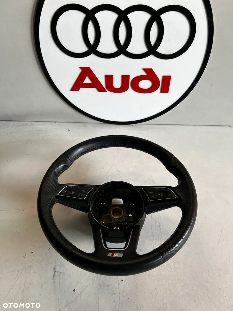 AUDI A4 S4 W8 A5 KIEROWNICA SKÓRA MULTI 8W0419091CR S-LINE * - 1