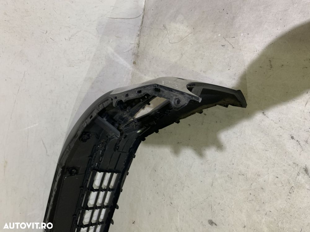 Bara fata VW Golf 7 VII, facelift, 2017, 2018, 2019, 2020, cod origine OE 5G0807221FL, cu gauri pentru spalatori faruri si senzori de parcare (6). - 7