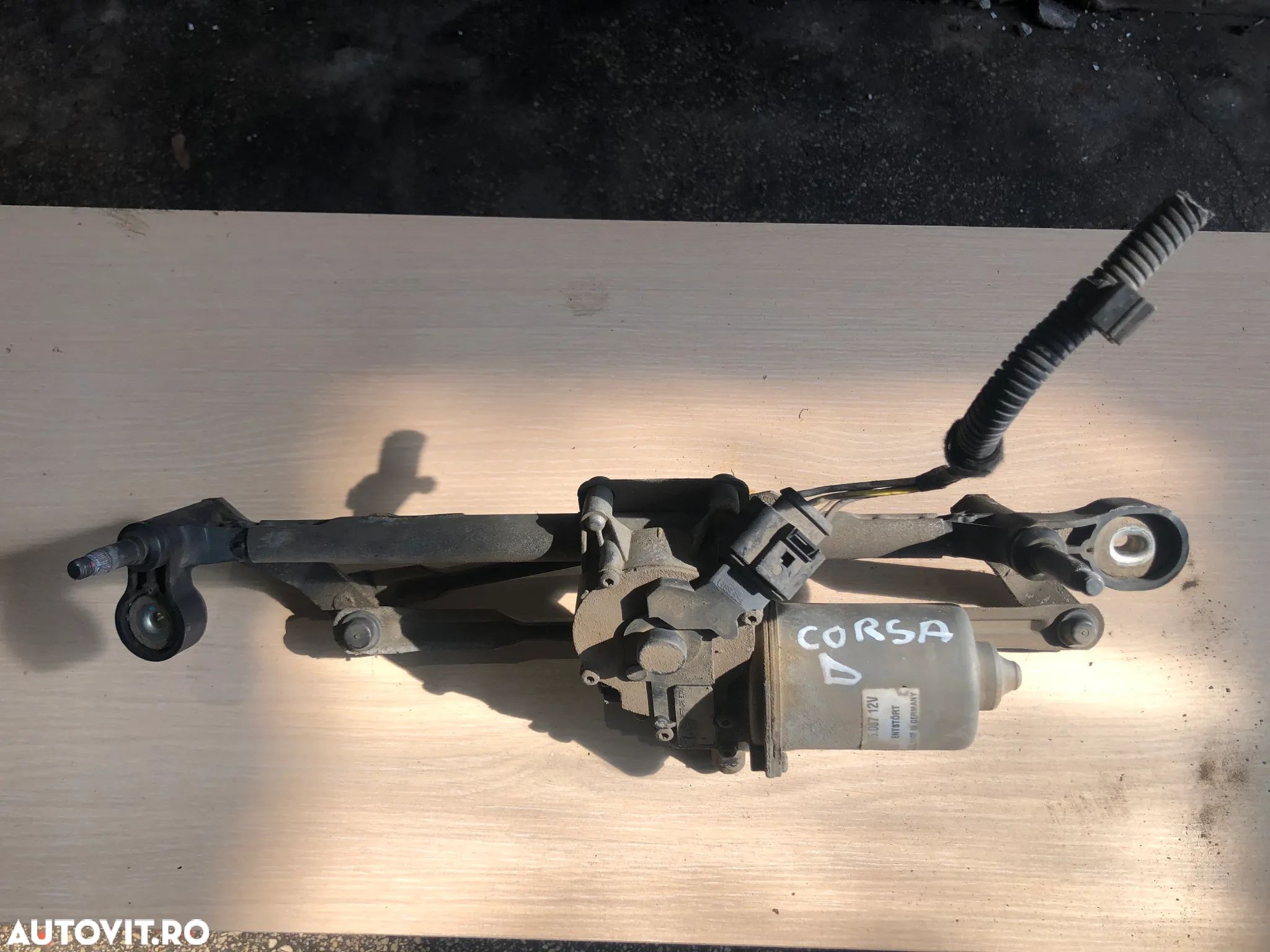 Ansamblu complet cu motoras stergatoare Opel Corsa D - 1