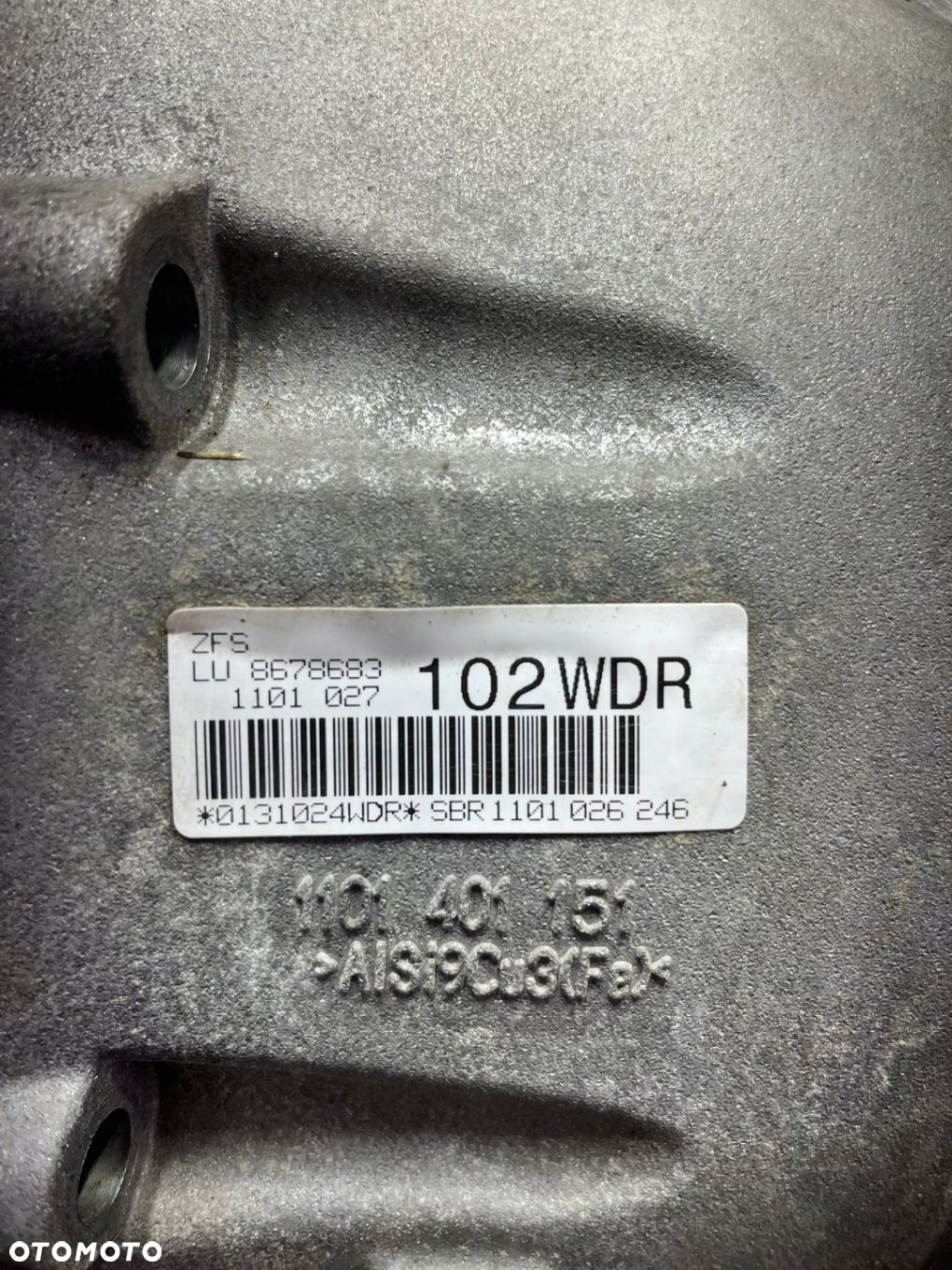 BMW F20 F21 F30 F34 F36 DIESEL SKRZYNIA BIEGÓW AUTOMAT 8HP50Z WDR 8678683 - 3