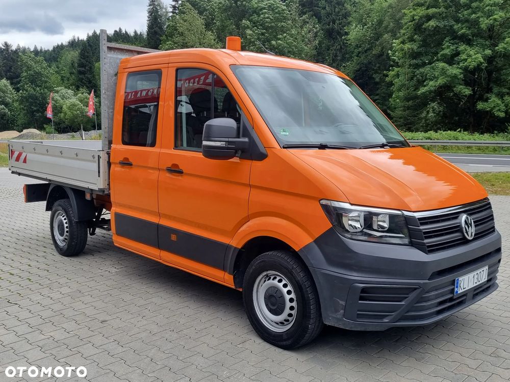 Volkswagen CRAFTER 7 osób hak 3T skrzyniowy - 2