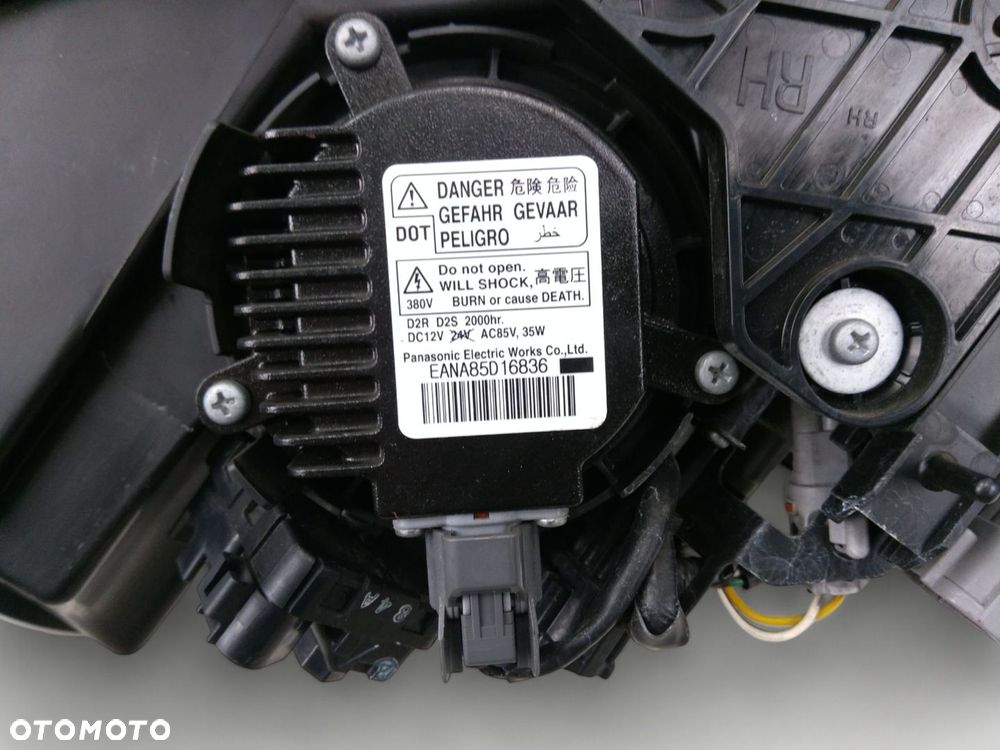 INFINITI M30 M35 M37 Q70 PRZETWORNICA LAMPA PRZEDNIA LEWA LUB PRAWA XENON - 7