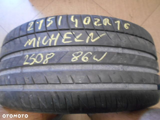 Opona pojedyńcza 215/40r16 michelin pilot exalto pe2 6.6mm lato - 1