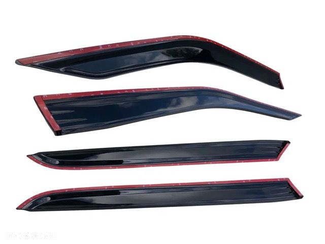 Owiewki Szyb Bocznych Na Drzwi 4Szt Isuzu Dmax D-Max 2020- - 2