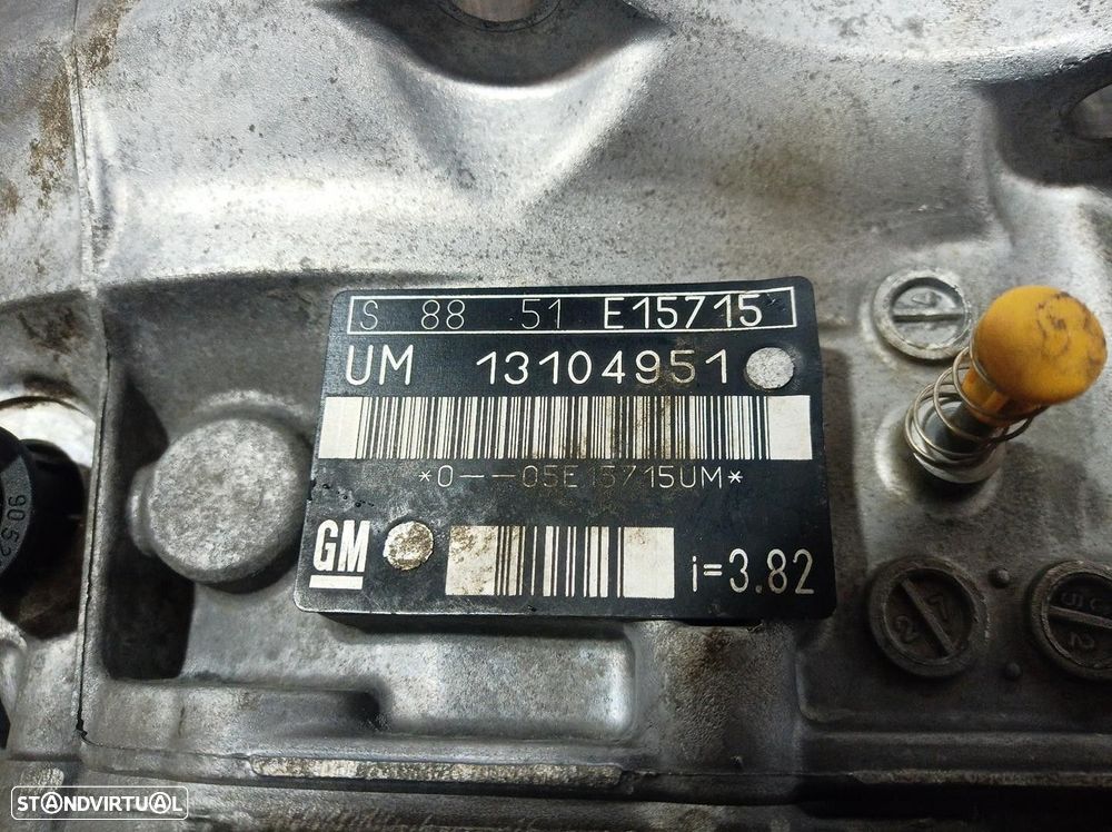 CAIXA VELOCIDADES OPEL ZAFIRA A LIMUSINA 2005 -13104951 - 3