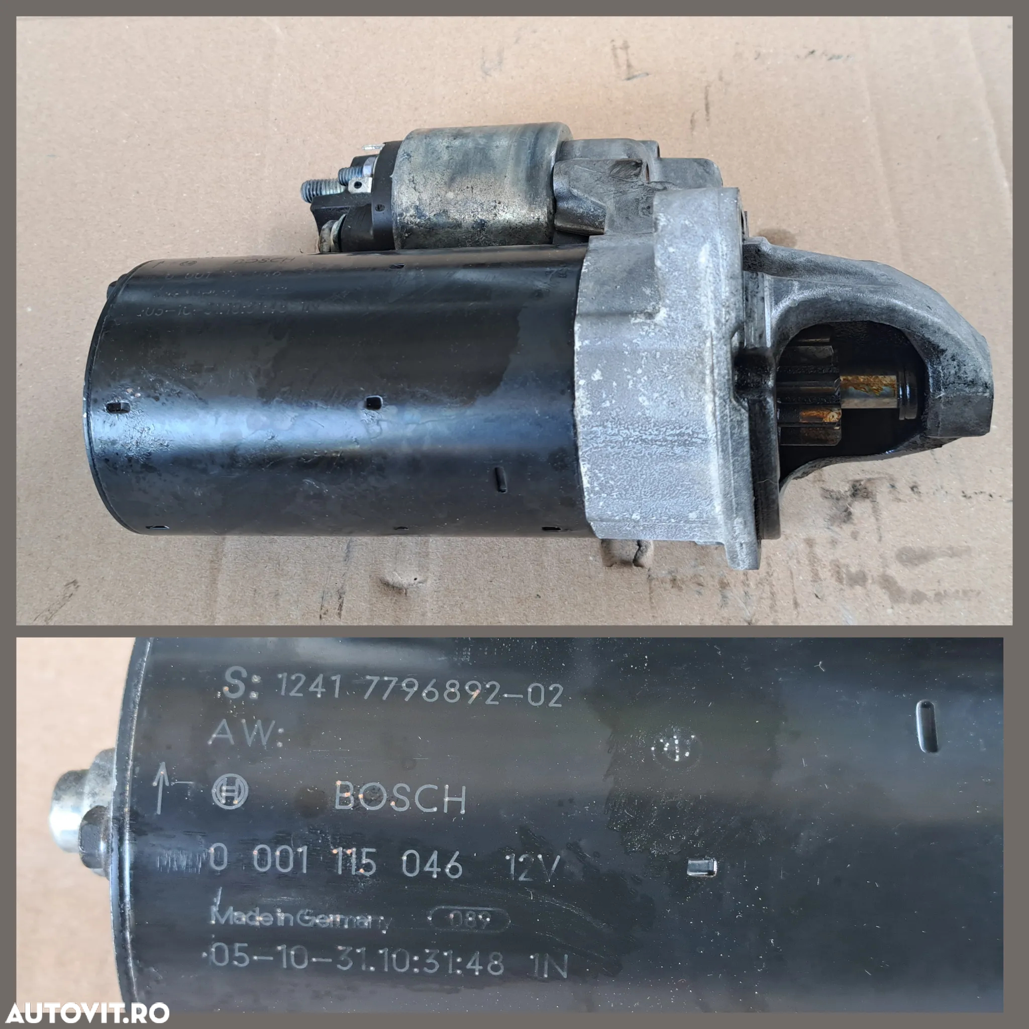 Alternator Valeo Electromotor originale BMW E87 E90 E91 E92 E93 - 6