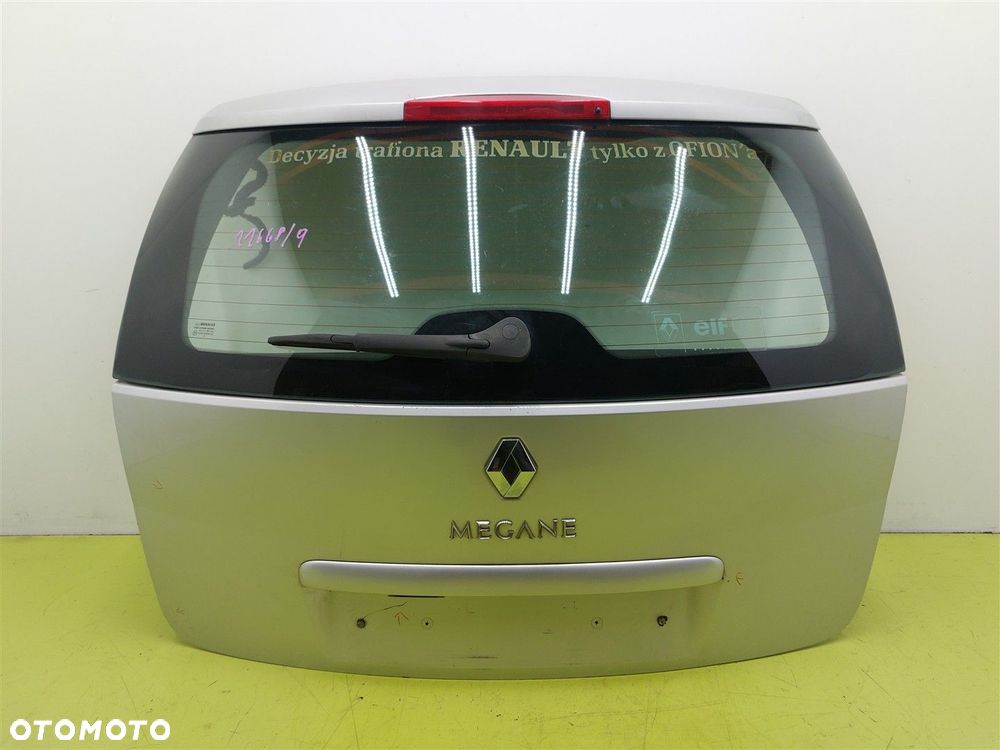 Klapa tył tylna Renault Megane II KOMBI 2002-2008 TED69 SrebrnA - 1