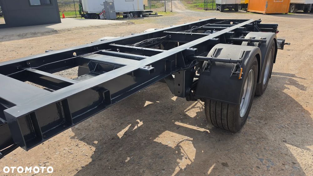 Wagner 19.500zł PRZYCZEPA 5.50M RAMA DO ZABUDOWY GÓRNY ZACZEP TANDEM  ZAWIESZENIE PNEUMATYCZNE Możliwość transportu - 7