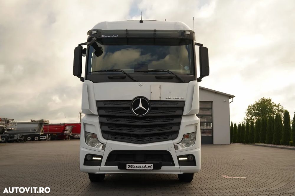 Mercedes-Benz ACTROS 2551 / TANDEM COMBINAT 120 M3 / TRAVERSĂ / RIDICATIVĂ / PUNTE RIDICATIVĂ / PODEA REZISTENTĂ - 7