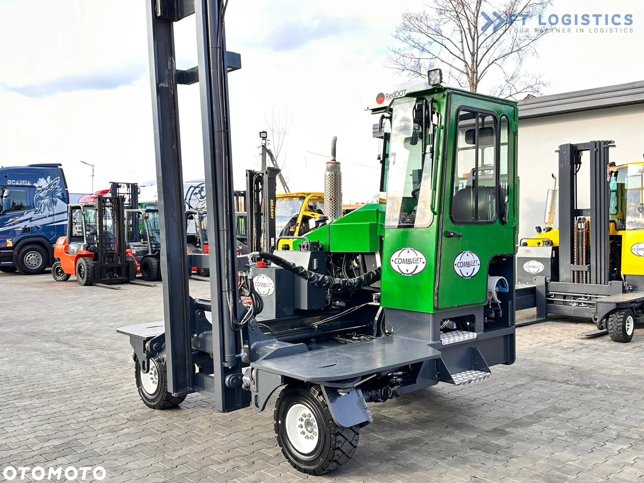 Combilift C5000XL / LPG / KLIMATYZACJA / SZEROKI POZYCJONER / DUPLEX / REGULOWANE WIDŁY / NOWE OPONY / STAN IDEALNY! - 26