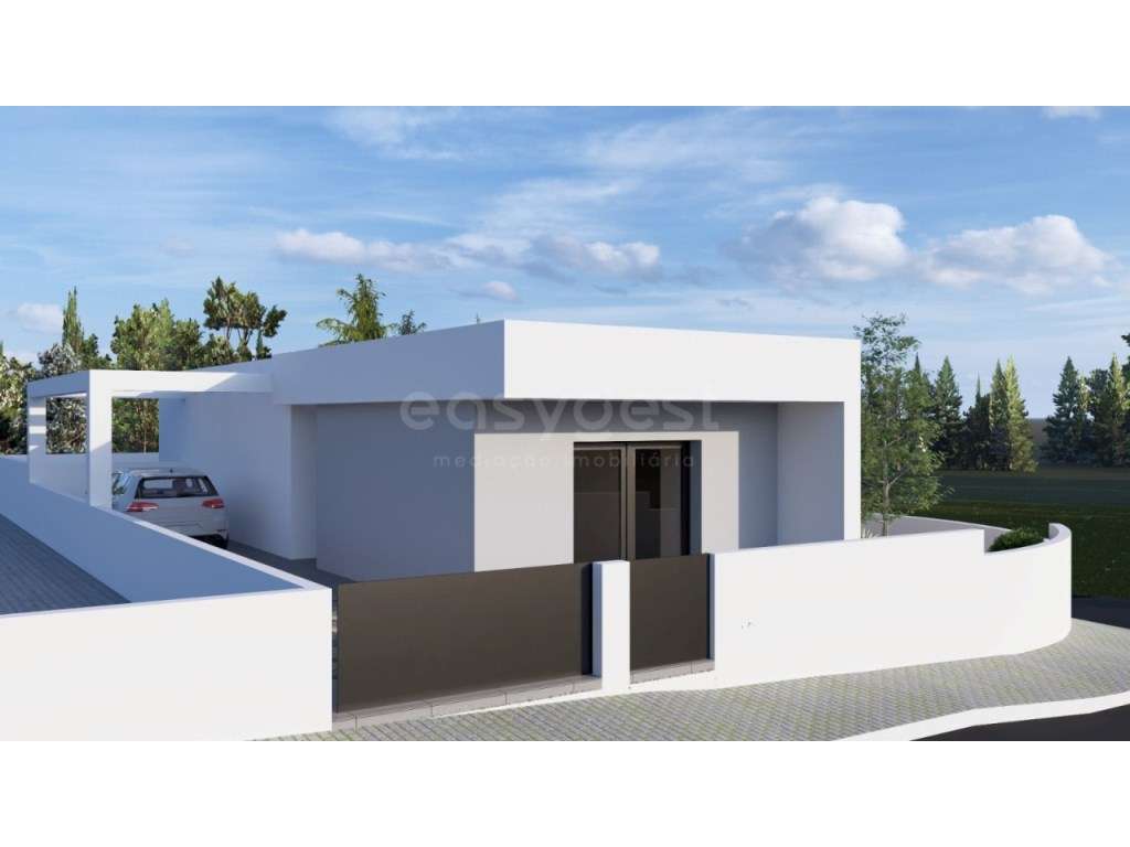 Moradia nova isolada T3 com garagem e piscina - Grande imagem: 2/17