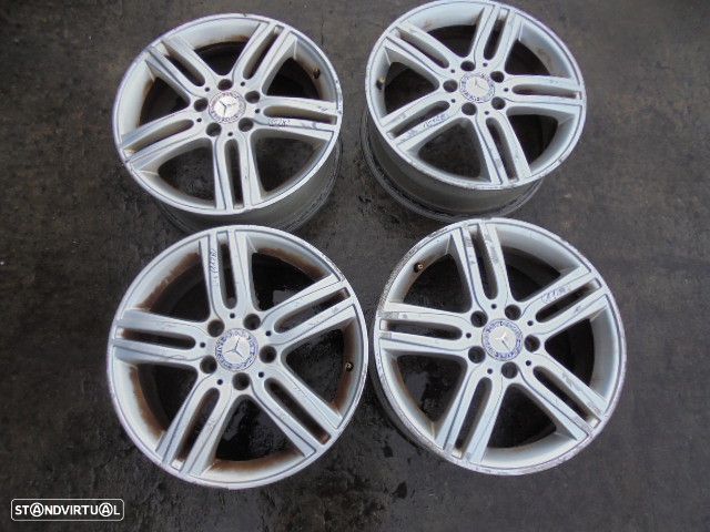 Jogo De Jantes A1694012502 MERCEDES B T245 W245 FASE 2  2010 2.0CDI 140CV 5P CINZA 49 7Jx17 5X112 66.2MM - 3