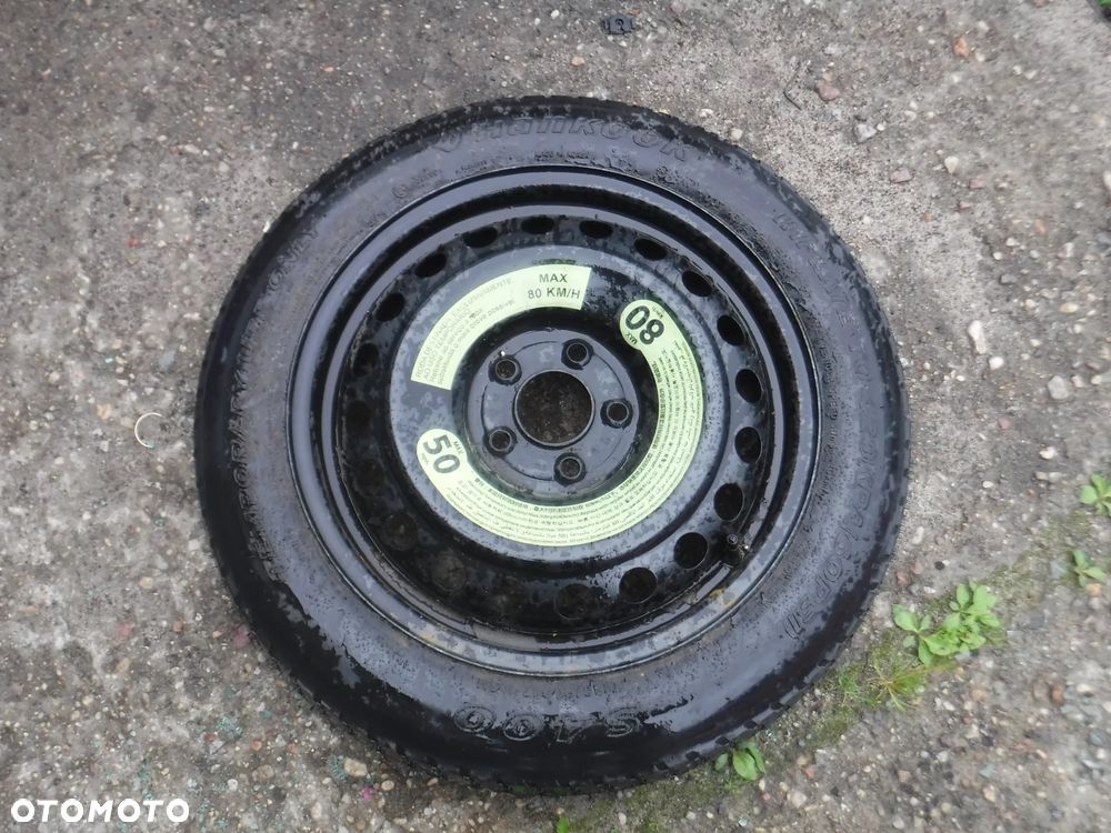 Kia Sportage IV Tuscon II 17 5X114,3 kolo dojazdowe  zapasowe dojazdowka 135/90/17 - 1