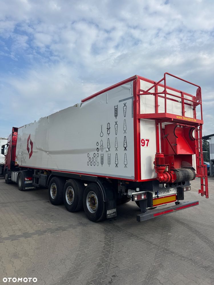System Trailers 2023 LPRS24 Dewagtere | Naczepa taśmowa | 3 osie | Uszkodzona - 1