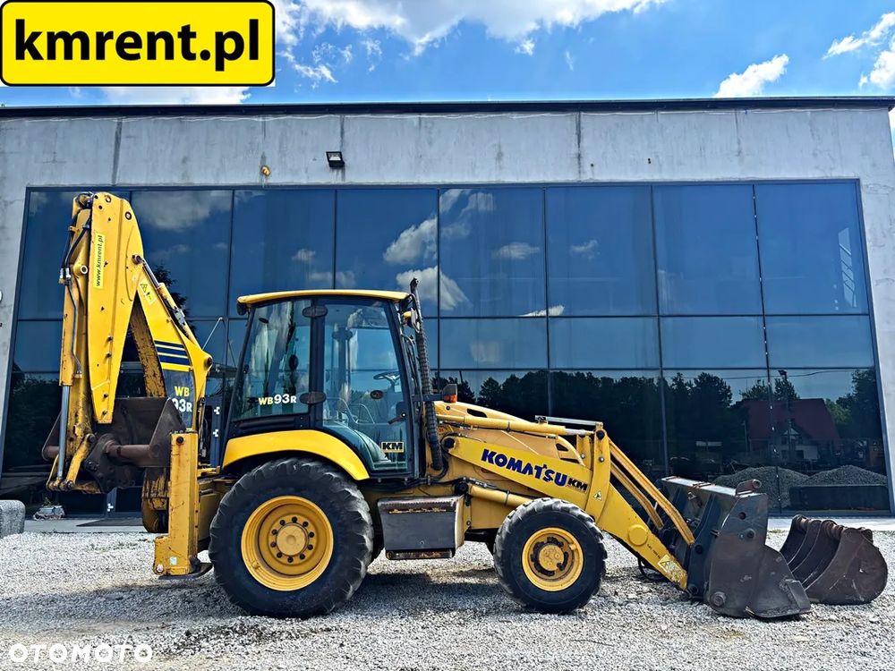 Komatsu WB93R KOPARKO-ŁADOWARKA 2008R. MTH:3807! | JCB 3CX CAT 432 428 CASE 580 590 NEW HOLLAND 110 115 VOLVO BL 71 - 2
