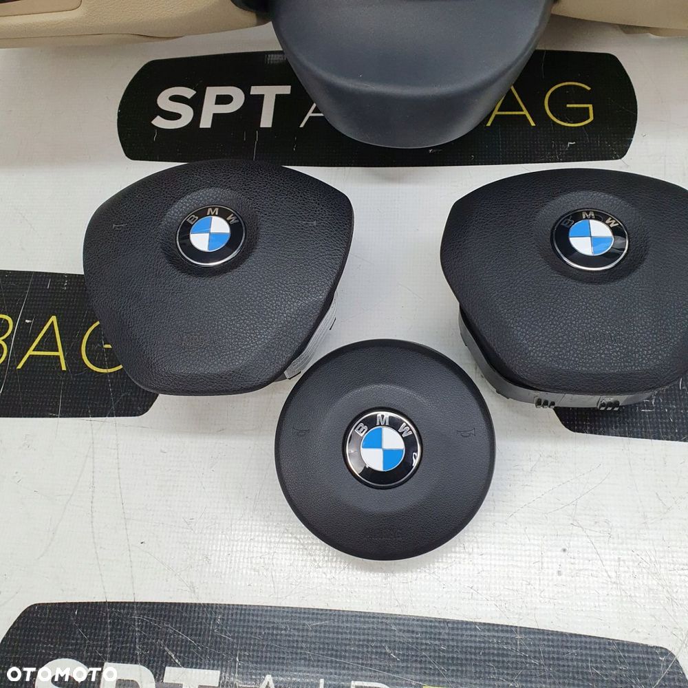 BMW F30 F31 F34 DESKA ROZDZIELCZA KONSOLA KOKPIT PULPIT PODUSZKI AIRBAG AIR BAG NAPINACZE KIT SET - 8