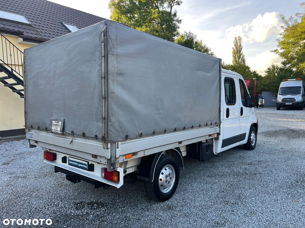 Fiat Ducato Podwozie Załogowe DOKA Skrzynia Plandeka HAK 2.3 MultiJet 120KM - 8