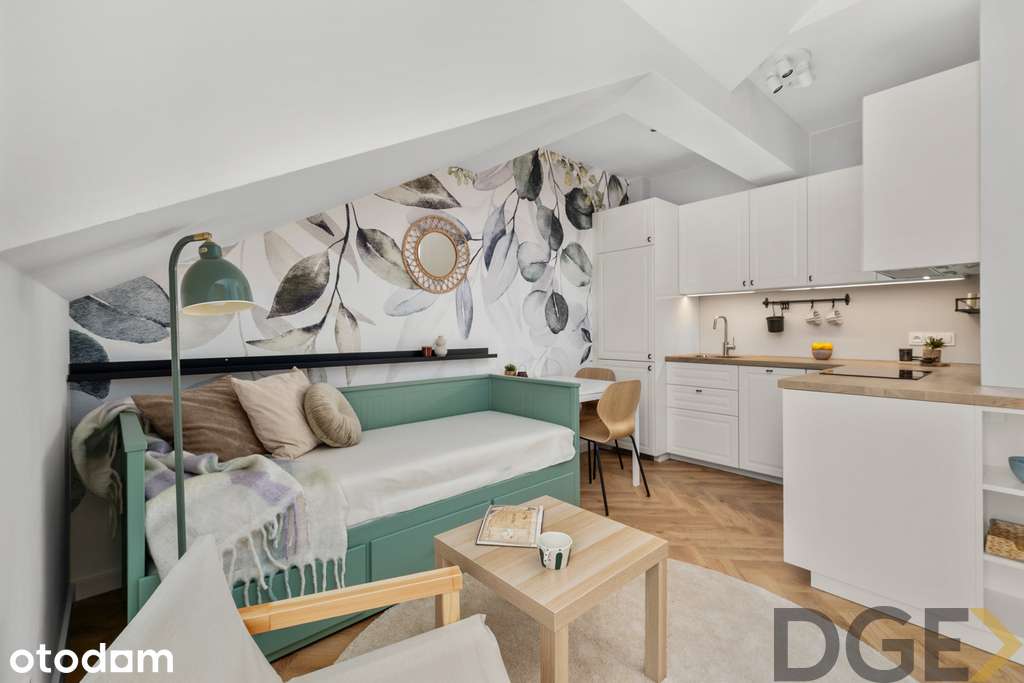 Nowe studio z  dużym balkonem | Kraków