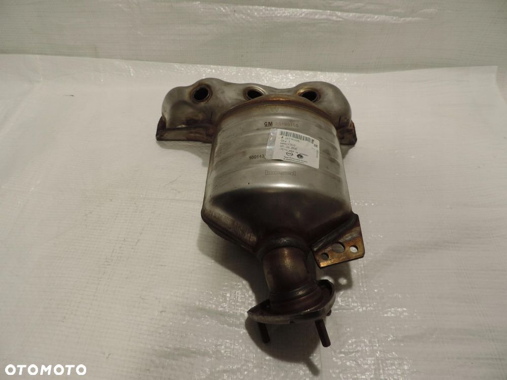 KATALIZATOR KOLEKTOR OPEL CORSA D E NOWY ORYGINAŁ 25195105 - 2
