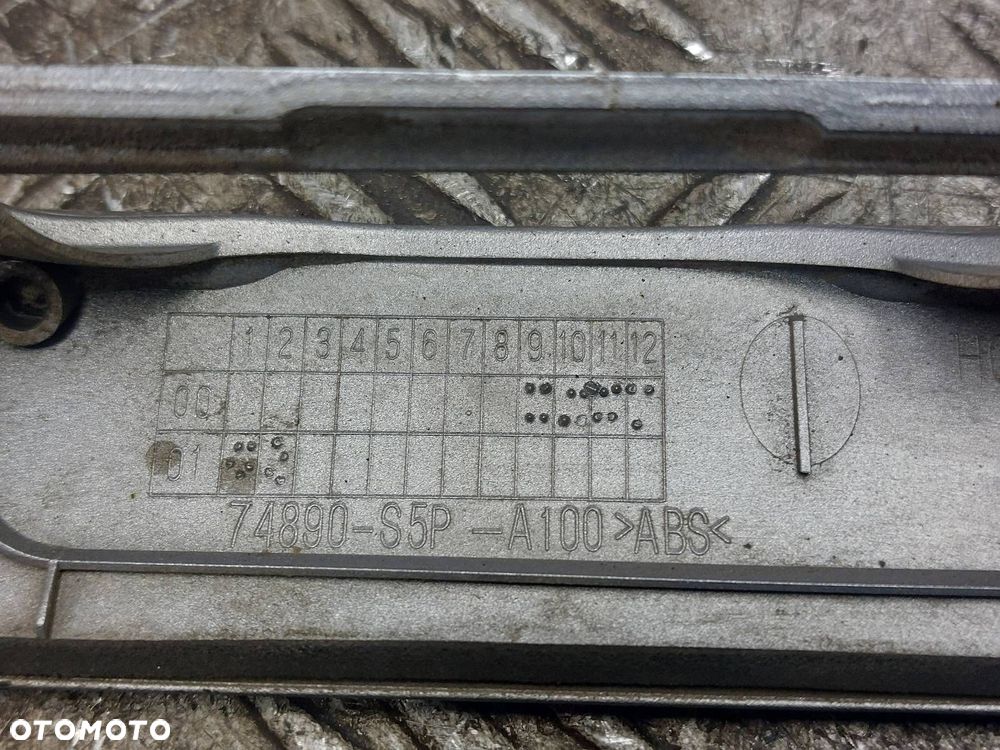 BLENDA KLAPY BAGAŻNIKA HONDA CIVIC VII COUPE NH623M 74890-S5P-A100 - 4