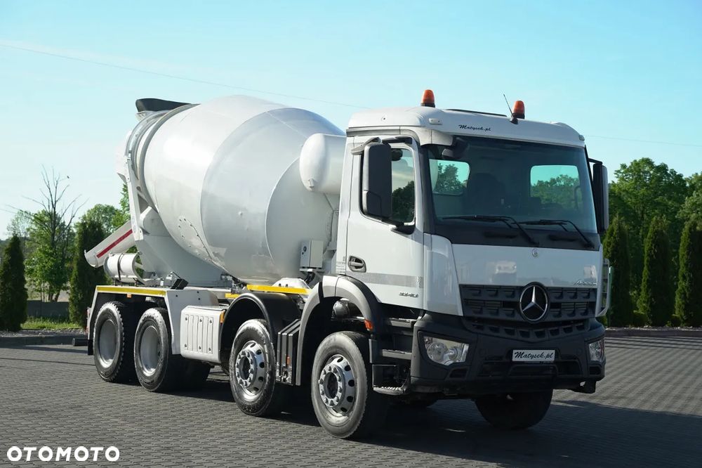 Mercedes-Benz AROCS 3240 / GRUSZKA 9M3 / 8x4 / BETONOMIESZARKA / SCHWING STETTER / AUTOMAT / - 10