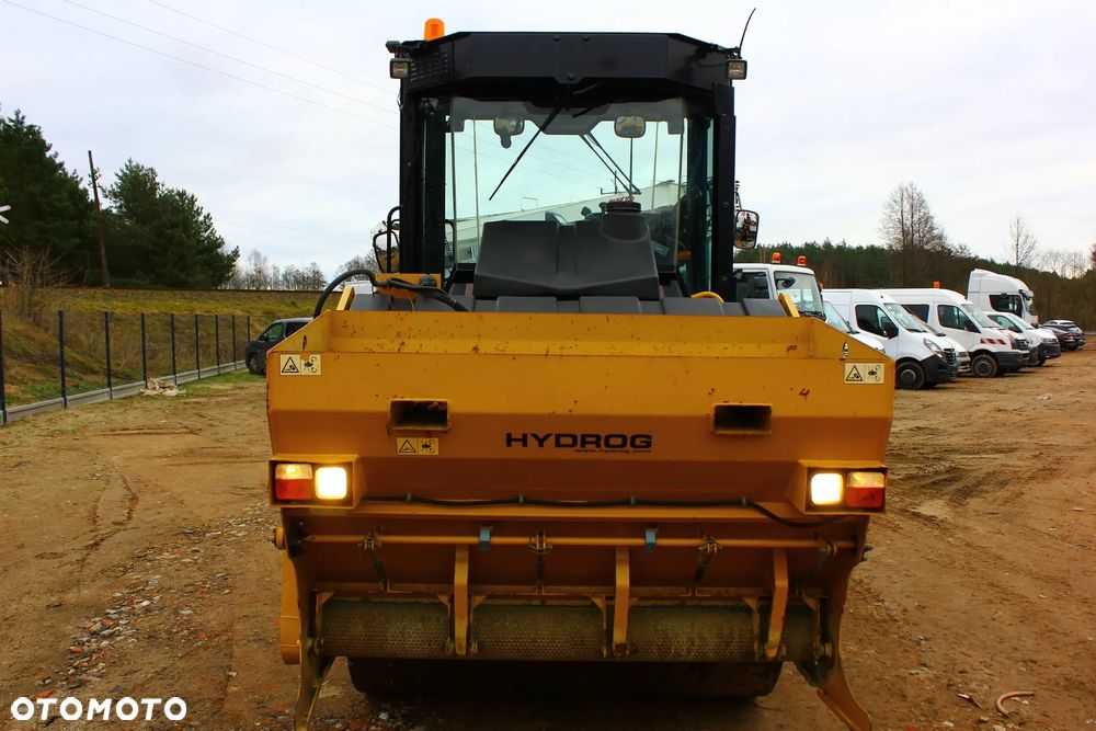 Caterpillar CAT CD10 WALEC STALOWY WIBRACYJNY Z DZIELONYMI BĘBNAMI +KOSZ HYDROG AX077 - 17