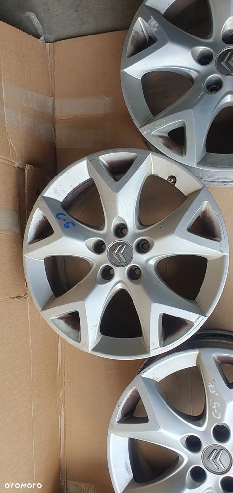 Alufelgi felgi aluminiowe Citroen C5 III 5x108 R17 7j 9662302680 9682699780 - 4
