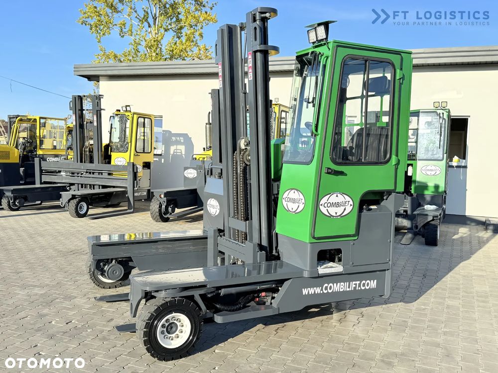 Combilift WÓZEK CZTEROKIERUNKOWY - WIELOKIERUNKOWY / C4000 / DIESEL / DUPLEX 4100MM / WOLNY SKOK / PRZESUW WIDEŁ / PEŁNA KABINA / STAN IDEALNY / Szeroka oferta wózków czterokierunkowych i bocznych, dopasowanych do różnorodnych potrzeb i zastosowań - 4