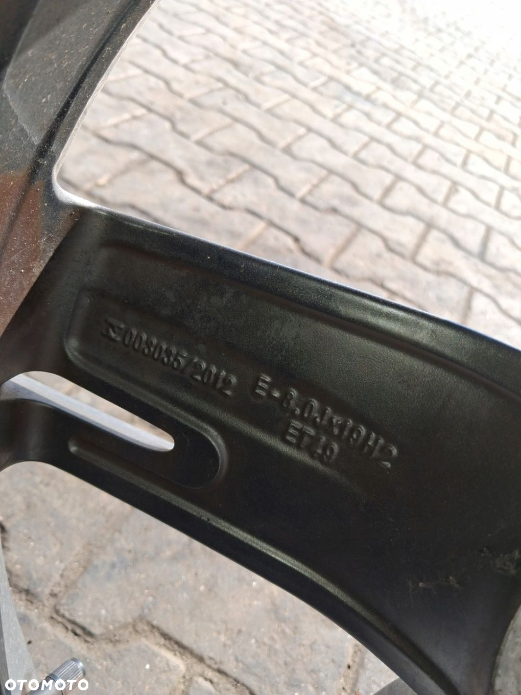 Felga aluminiowa koło Audi A3 8.0" x 19" 5x112 ET 49 2012-2020 8V0601025AS - 7