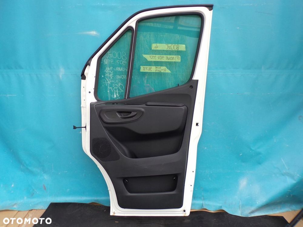 SPRINTER 907 910 drzwi przednie prawe BIAŁE NOWE KOLOR PURE WHITE - 3