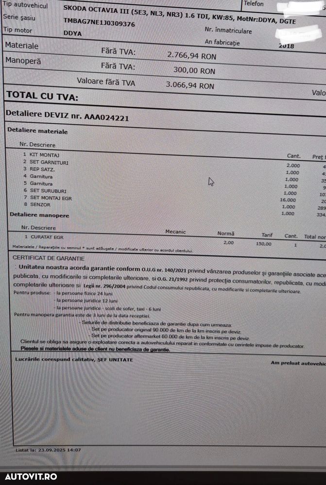 Skoda Octavia 1.6 TDI Style - 22