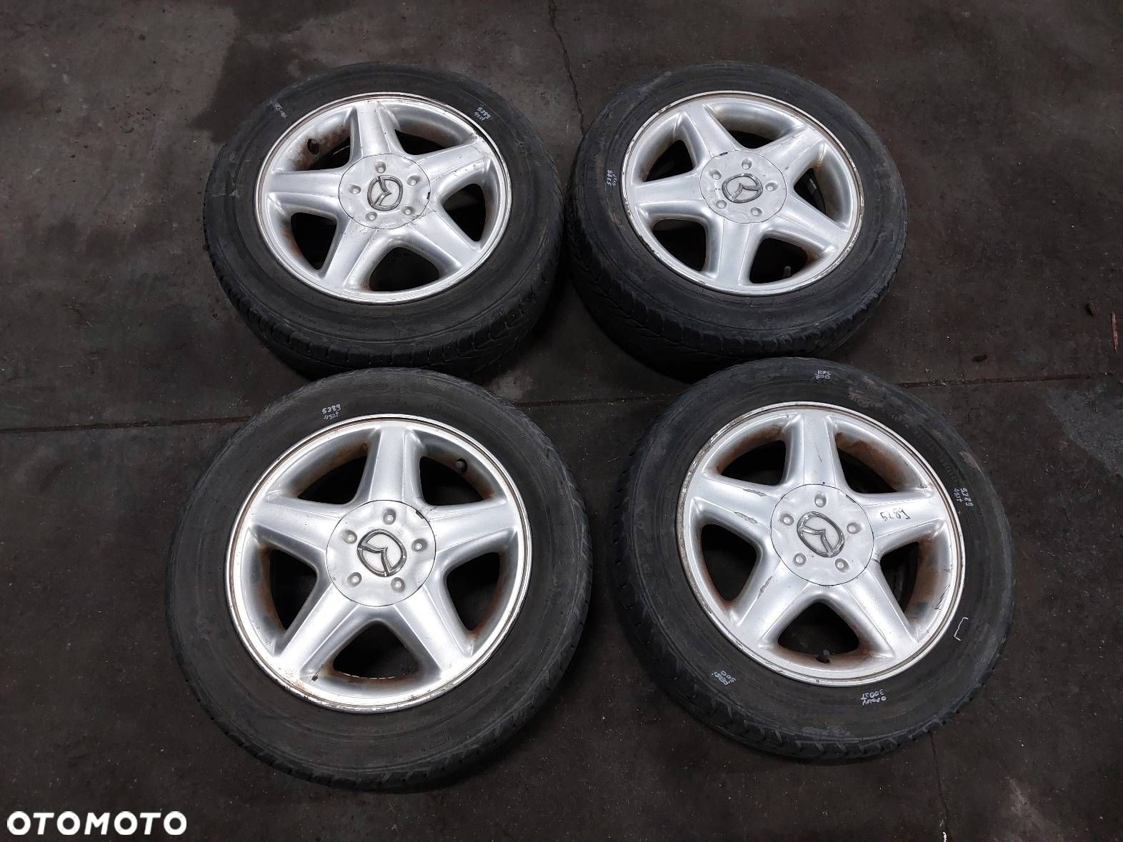 FELGI ALUMINIOWE 4 SZT 4X100 5Jx14 ET45 FI54,1 MAZDA 2 DEMIO - 1