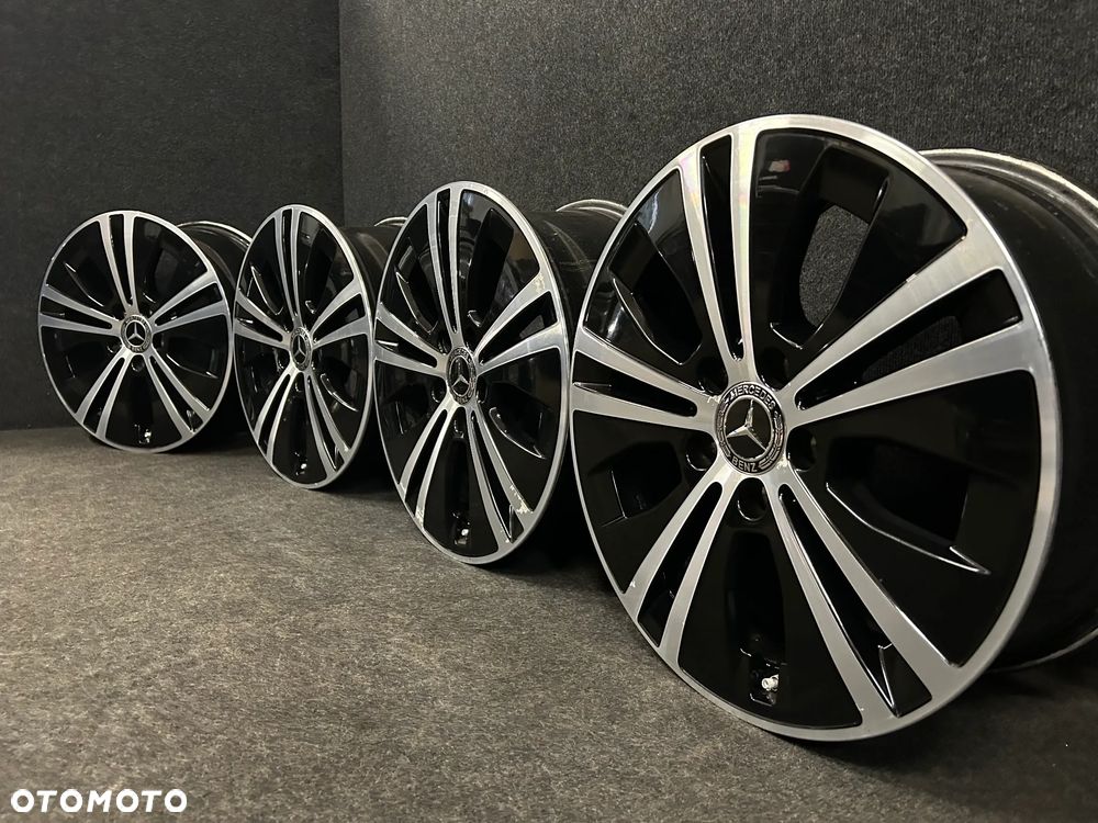 Alufelgi Mercedes E-Klasa W213, W212, C-Klasa W205, W206, GLC 17 cali 5x112 4szt. z czujnikami! - 2