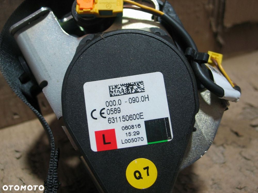 pas bezpieczenstwa lewy mercedes E klasa W 213 631150600E - 7