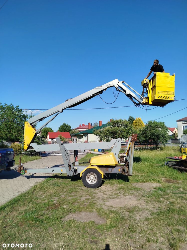 Nifty 16,4 metrowa Aerial k16t Kubota diesel podnośnik koszowy zwyżka Podest ruchomy - 11