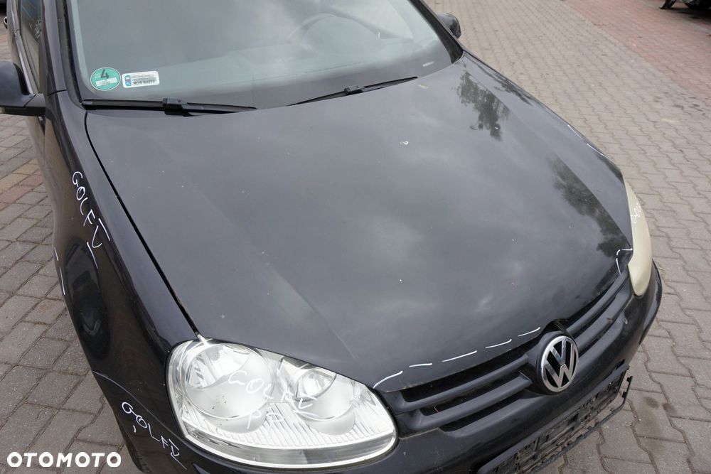 MASKA ZDERZAK BŁOTNIKI LAMPY GOLF V LC9Z  VOLKSWAGEN 2003-2009 CZARNY PRZÓD KOMPLETNY - 4