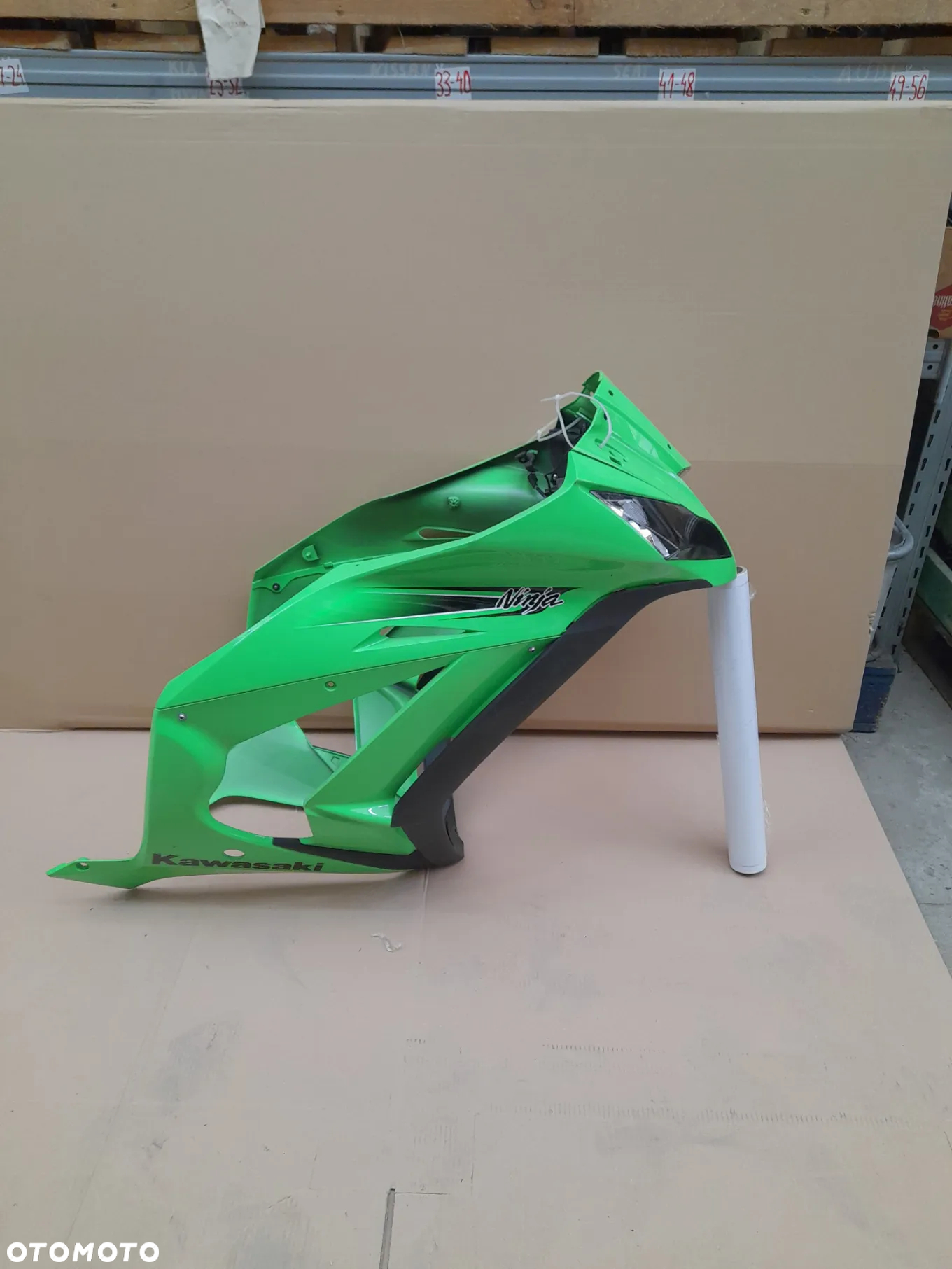 Kawasaki ZX-10R 1000 Ninja (2011 - 2015) KOMPLET OWIEWEK CZASZA BOK LAMPA! NOWY! oryginalny! - 2