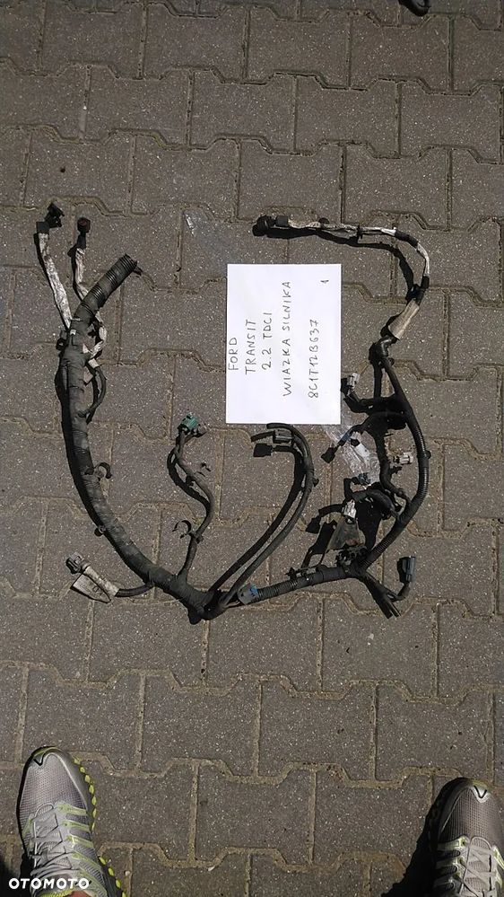 WIĄZKA SILNIKA TRANSIT 2.4 2.2 TDCI 6C1T12B637 8C1T12B637 - 1